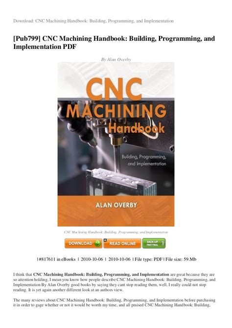 cnc machining handbook building programming and implementation pdf download|cnc programming pdf free download.